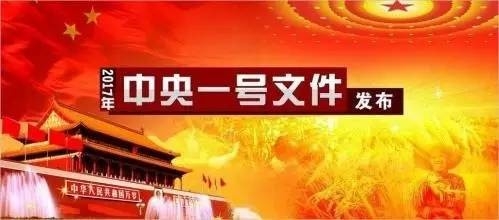 2017年中央一號(hào)文件正式公布