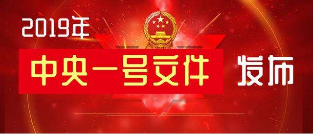 全文 | 2019年中央一號文件